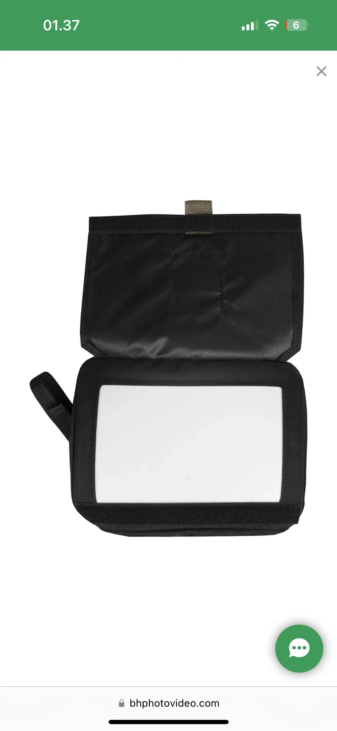 PortaBrace LC-6X8 Large Lens Cover