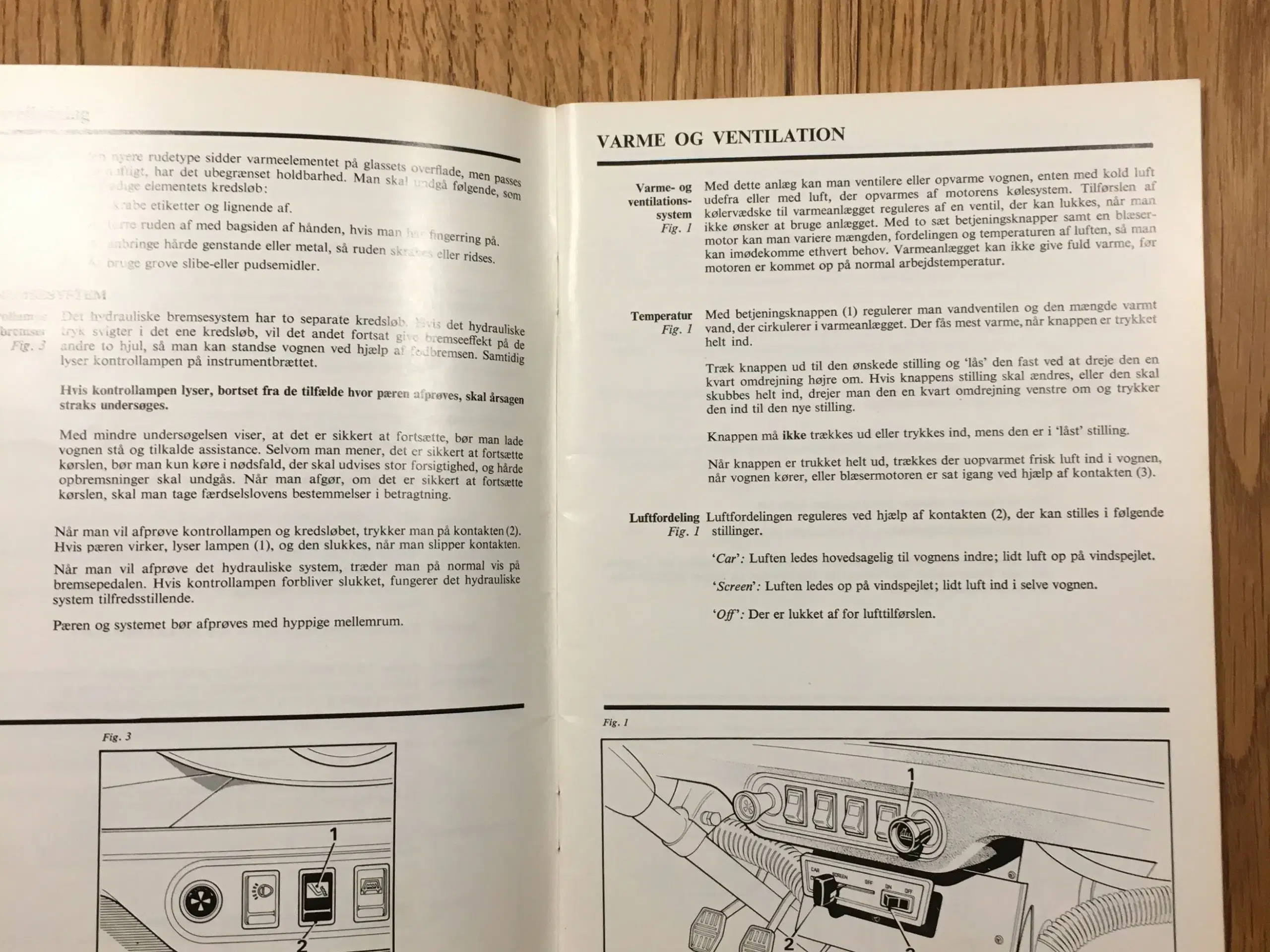 MINI 850 og 1000  Instruktionsbog