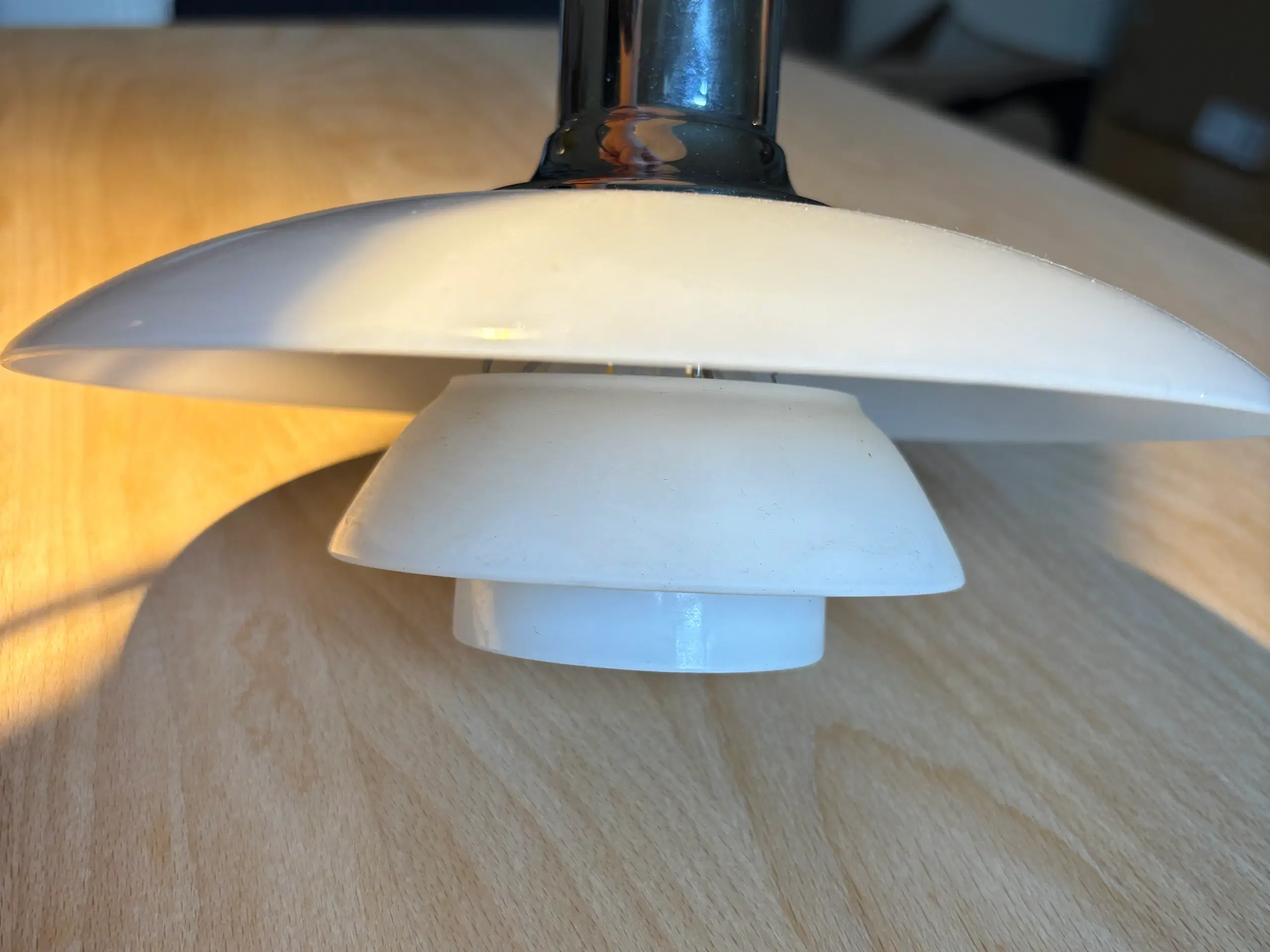 PH 2/1 Pendel lampe højglansforkromet