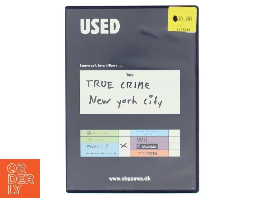 True Crime New York City spil til PlayStation 2