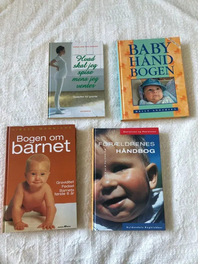 Bøger om graviditet/baby/barn/forældre