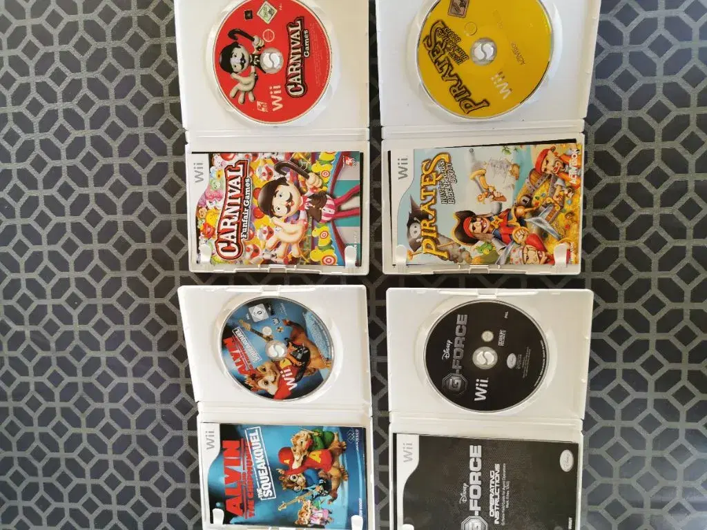 8 fantastiske Wii spil (100-175kr)