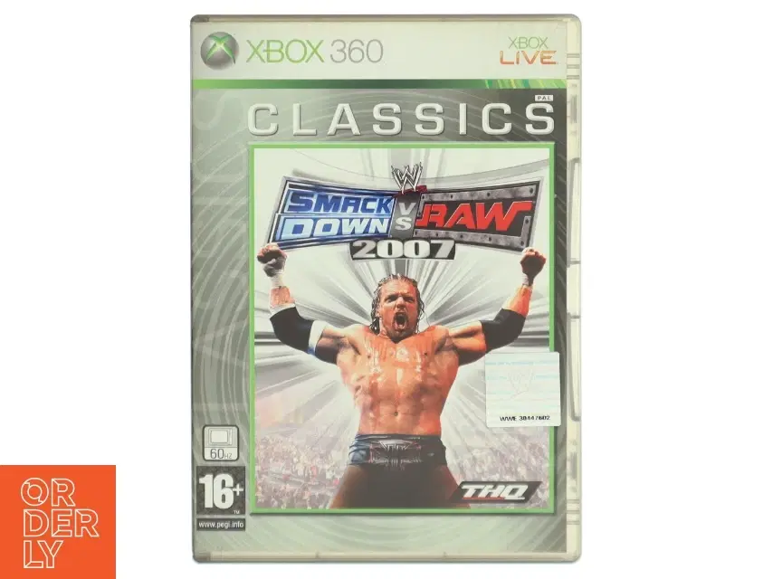 WWE SmackDown vs Raw 2007 Xbox 360 Spil fra THQ