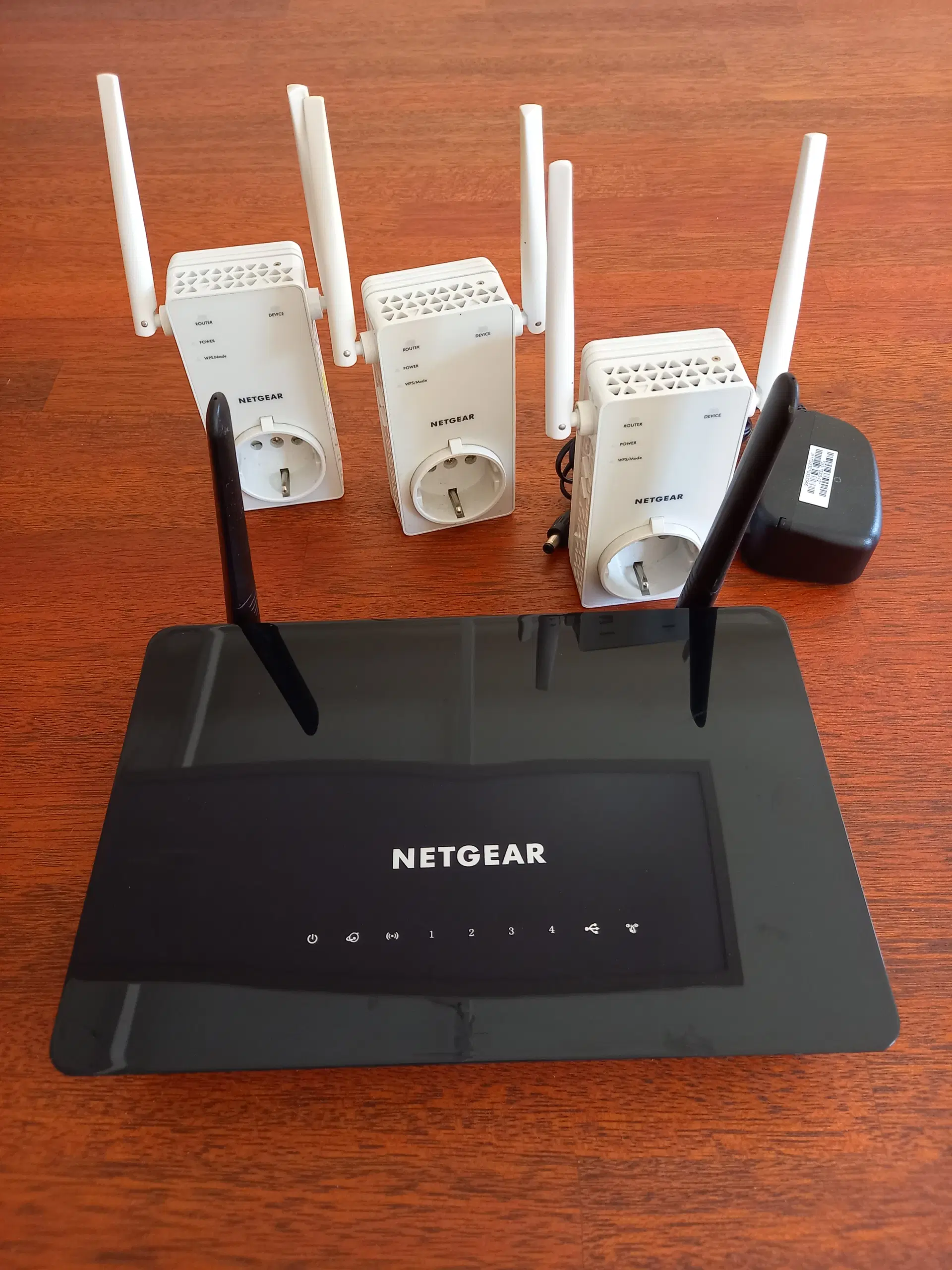 4G+5G Wifi  router + 3 extender