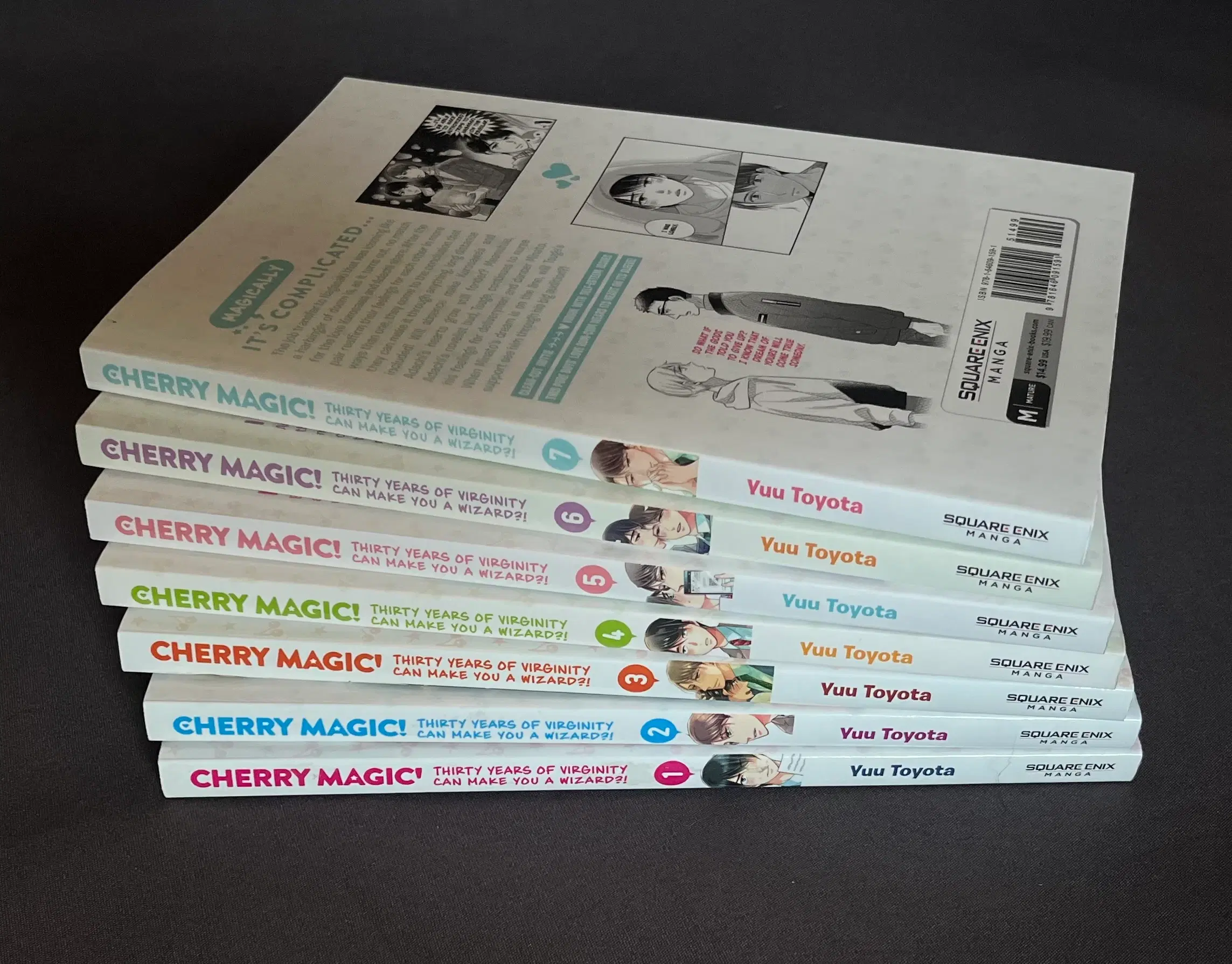 Cherry Magic ( vol 1-7 ) - Engelsk