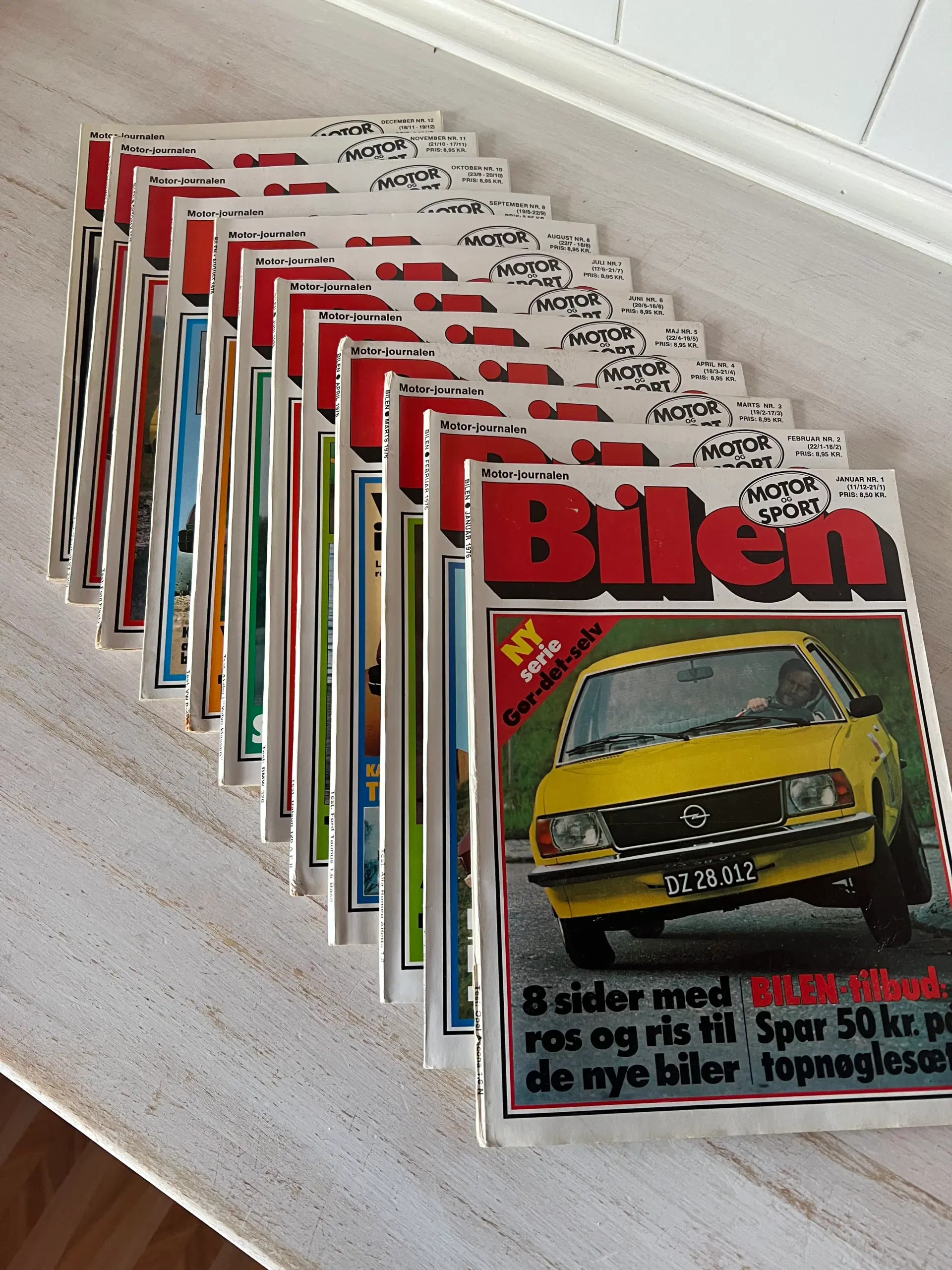 Bilen Motor  Sport  årgang 1976