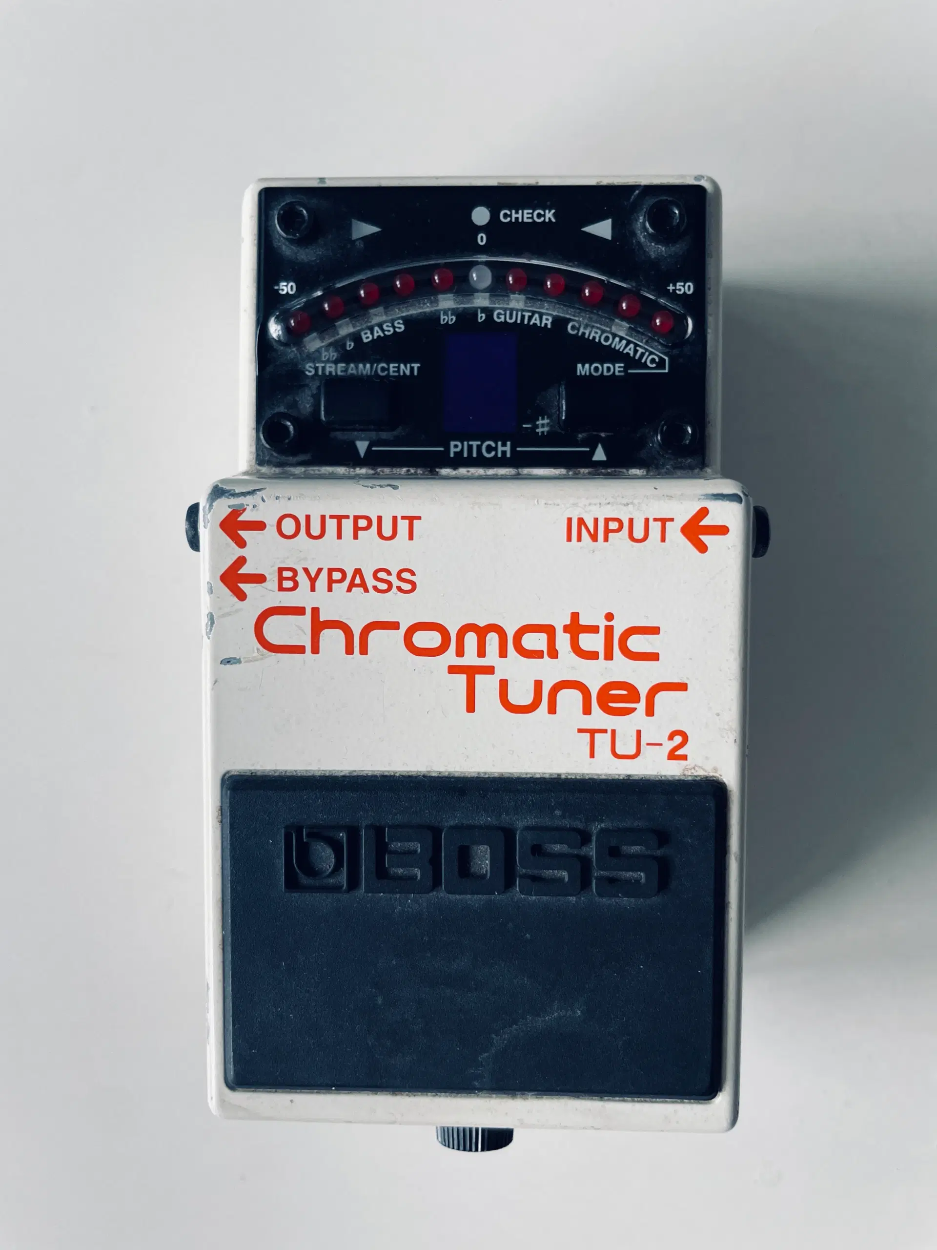 guitar pedal Boss TU-2 Chromatic Tuner