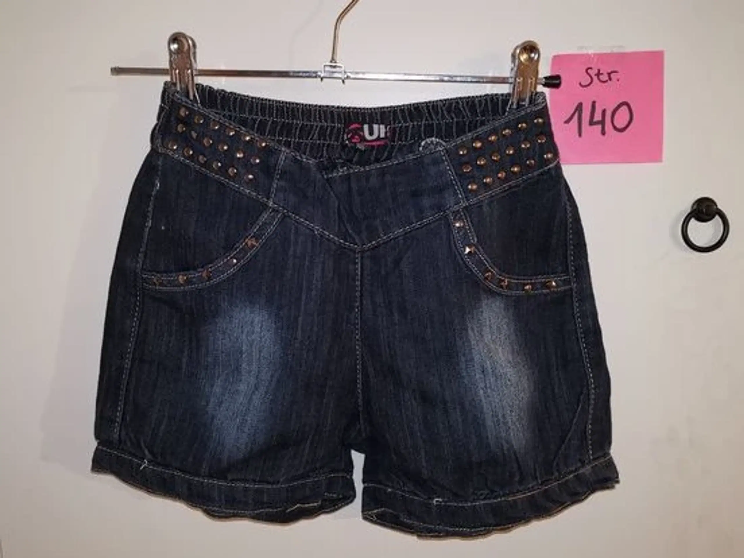 Shorts i jeans/denim stof str 140