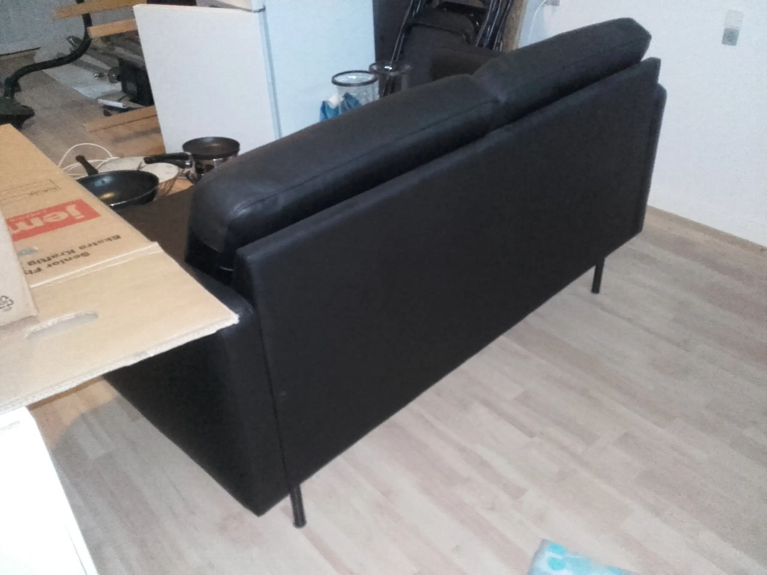 lædersofa 2 pers