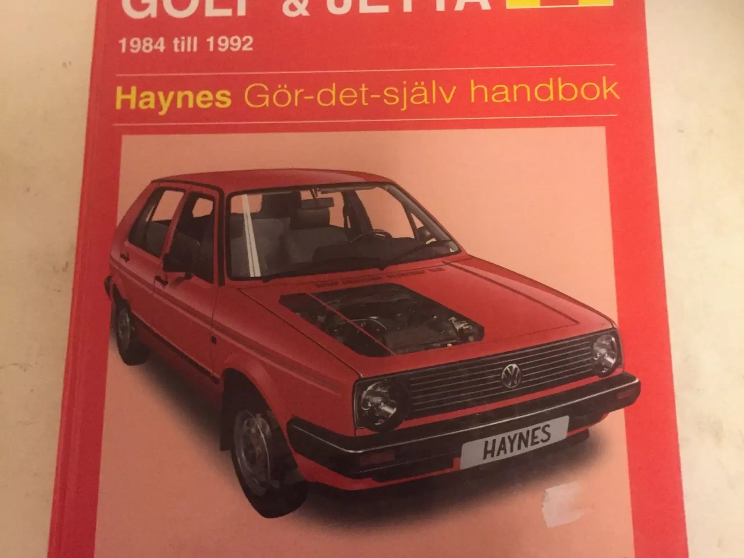 Reparationshåndbog golf Jettes 1984-92