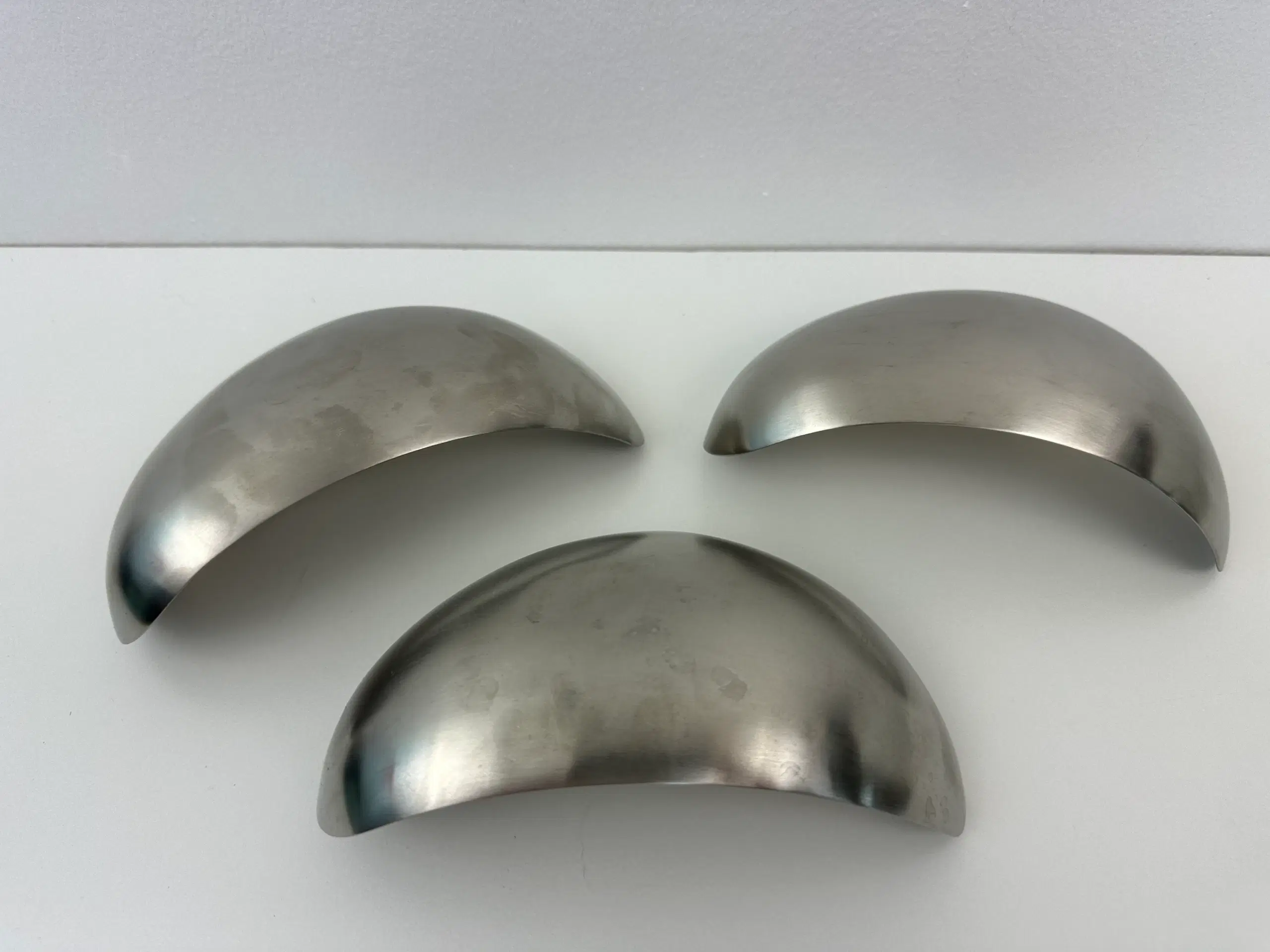 3 stk Georg Jensen 'leaf' skåle