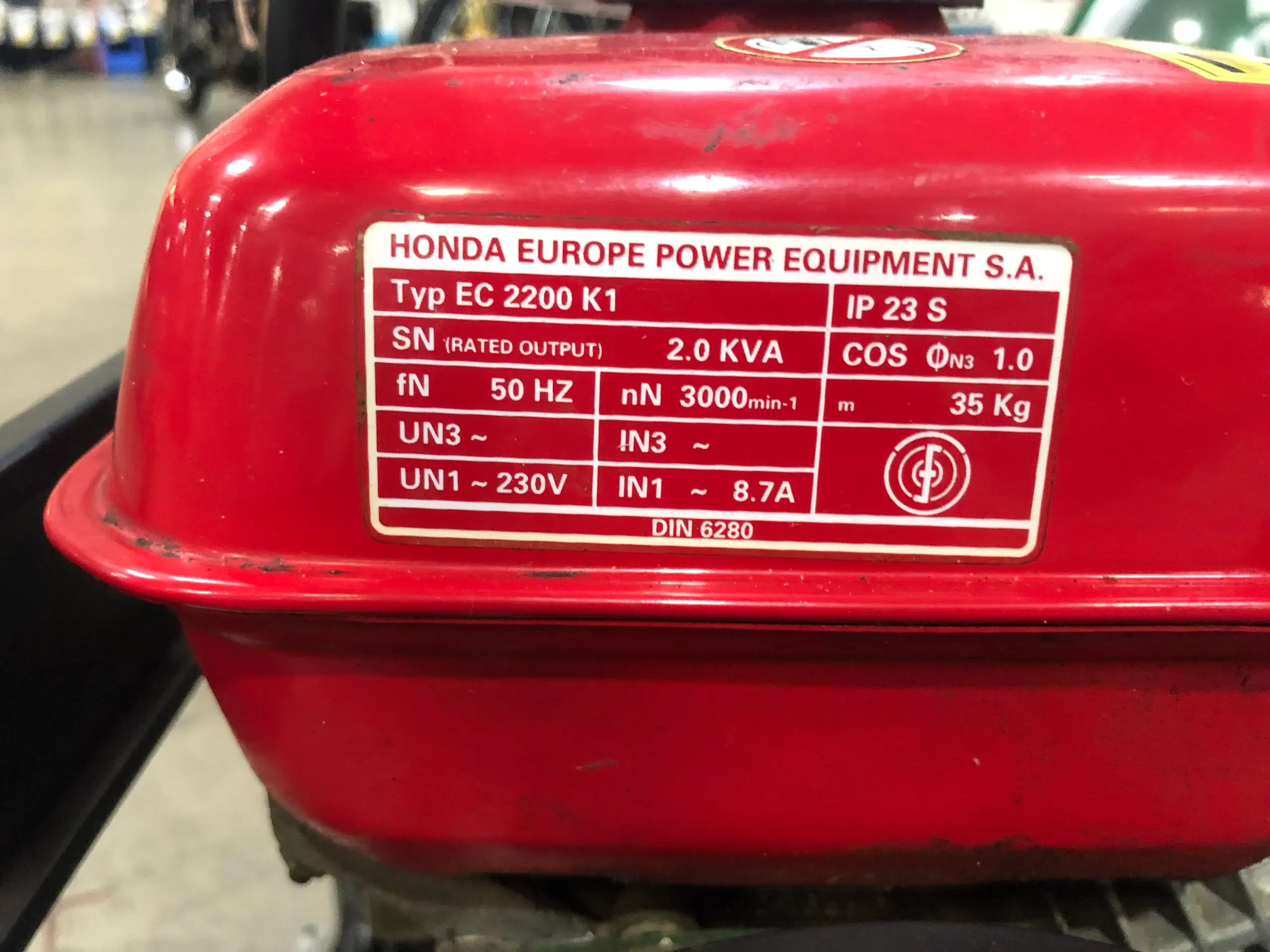 Generator honda