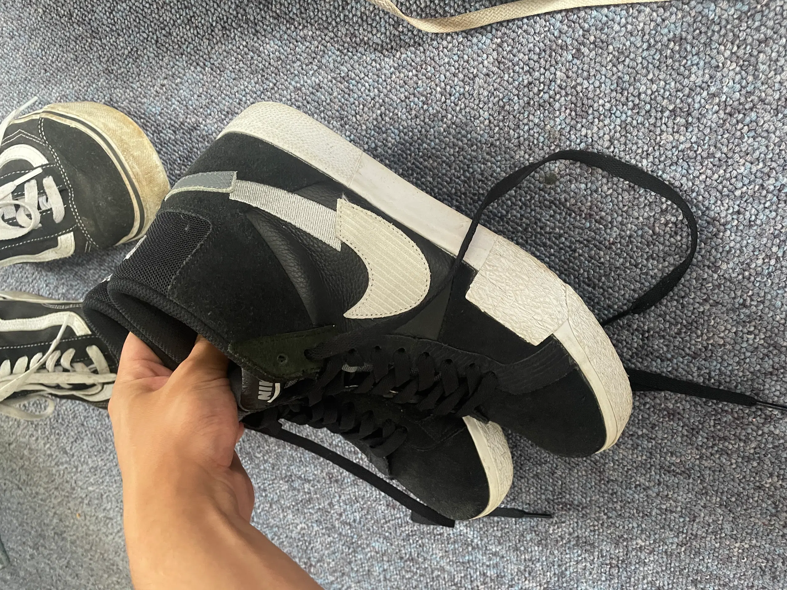 Nike Blazers Vans og basket sko