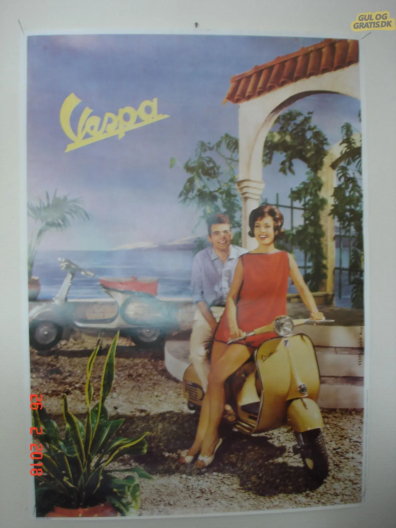 Vespa plakat