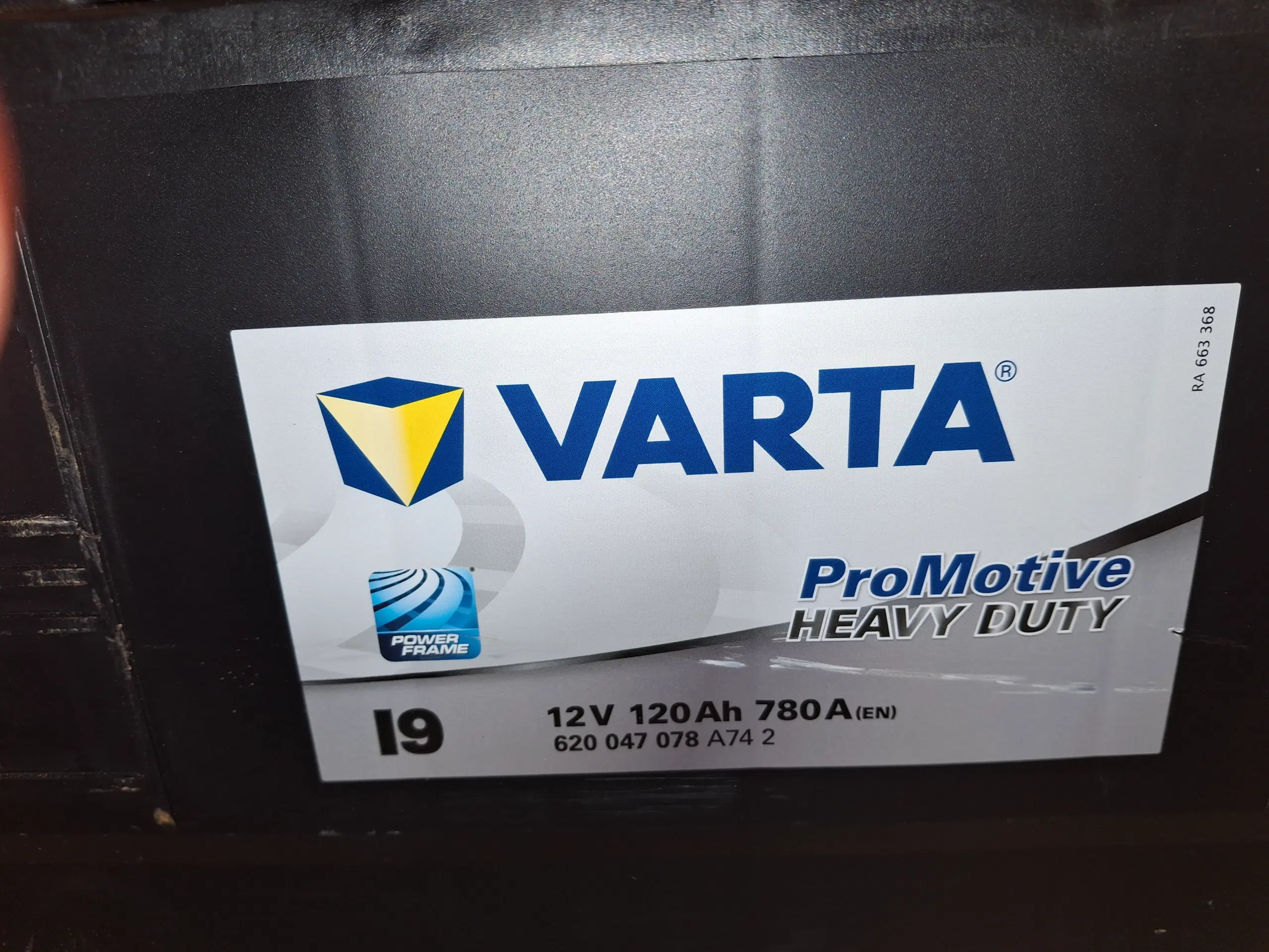 Varta I9 batteri