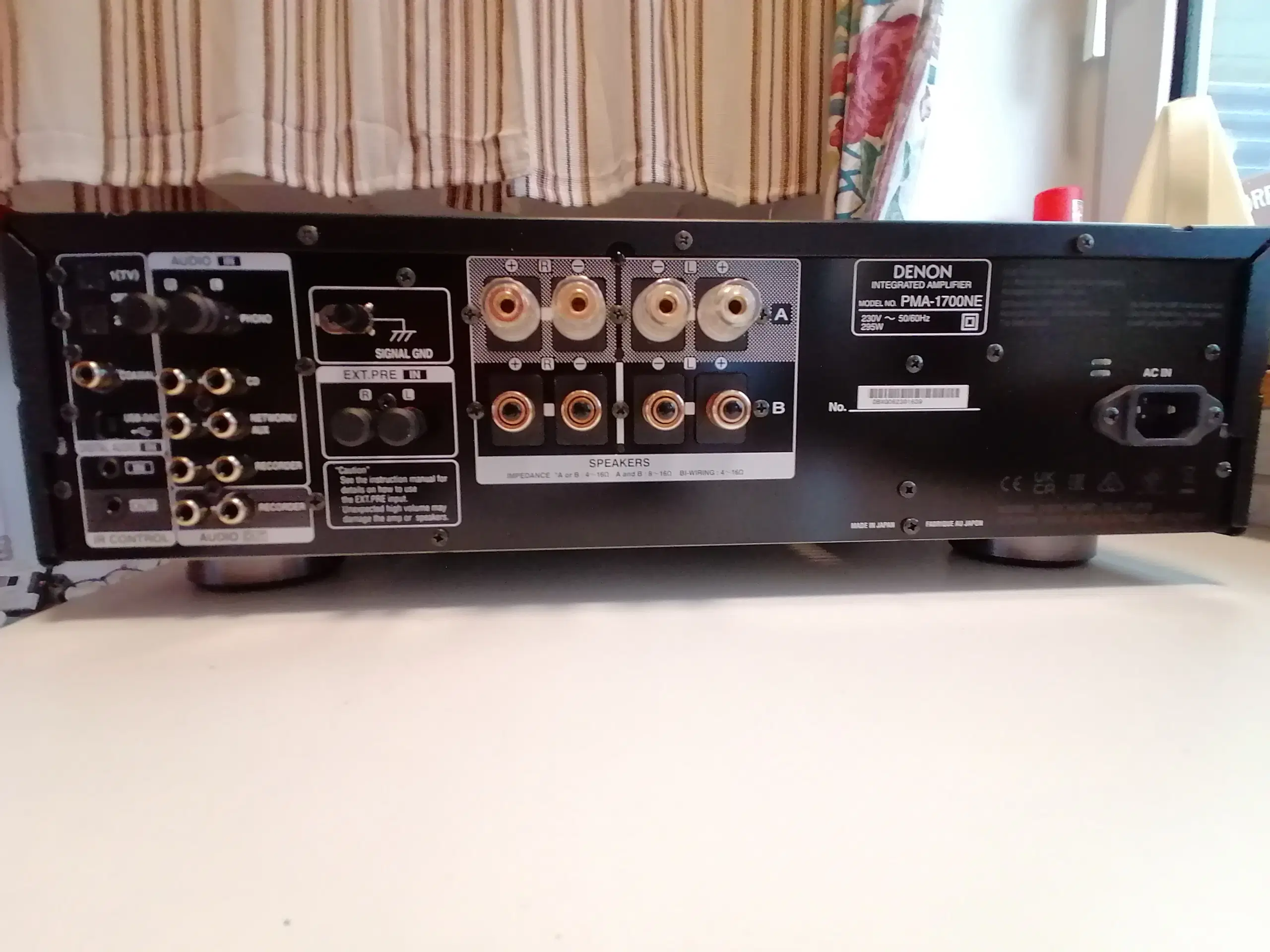 Forstærker Denon PMA-1700NE sort