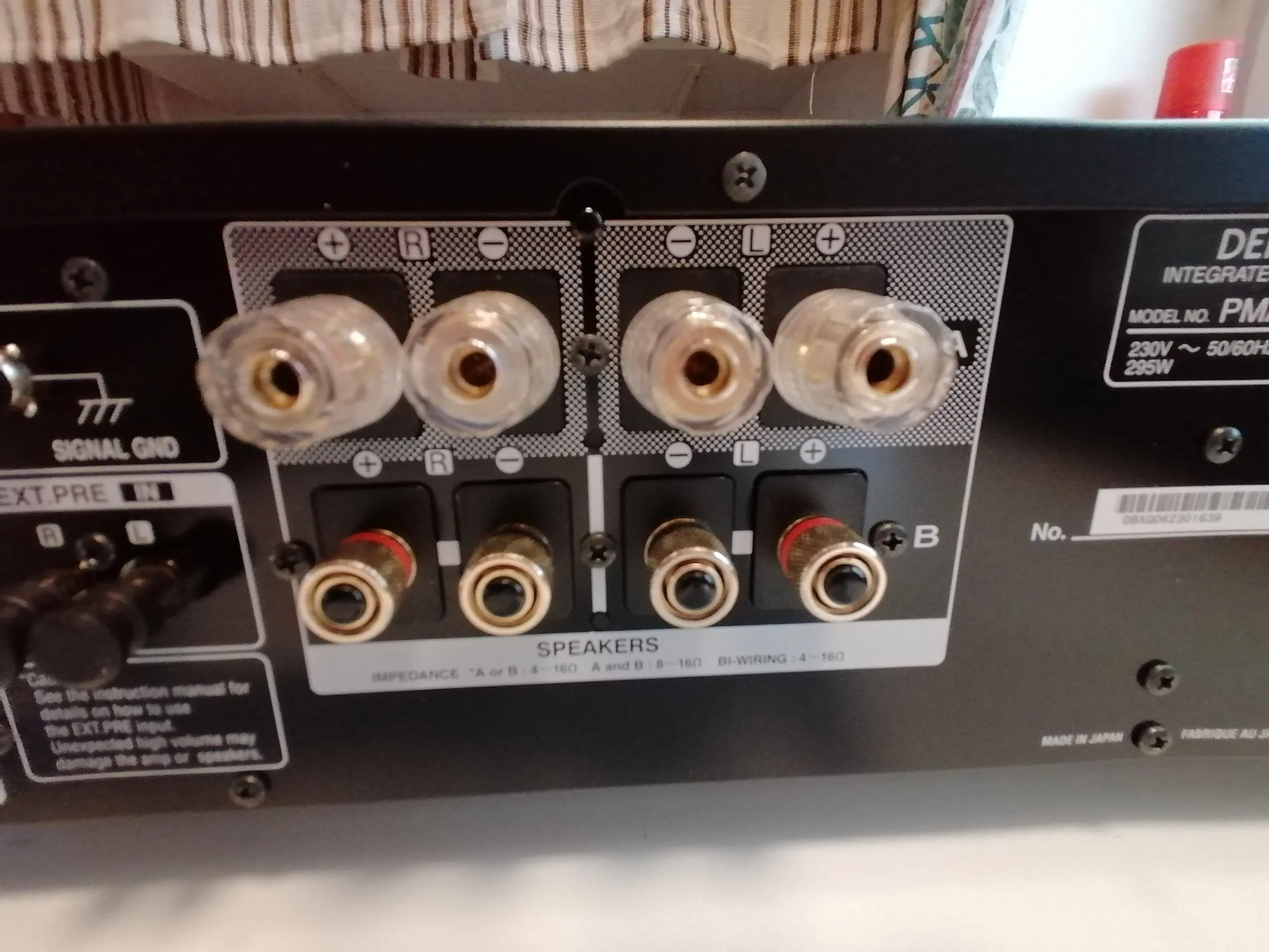 Forstærker Denon PMA-1700NE sort