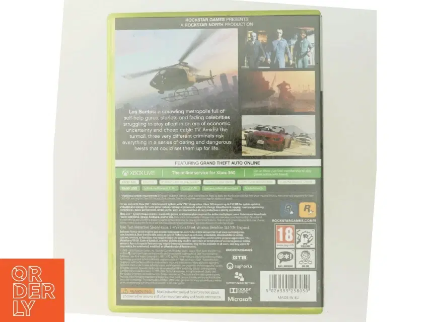 Grand Theft Auto V (GTA 5) til Xbox 360 fra Rockstar Games