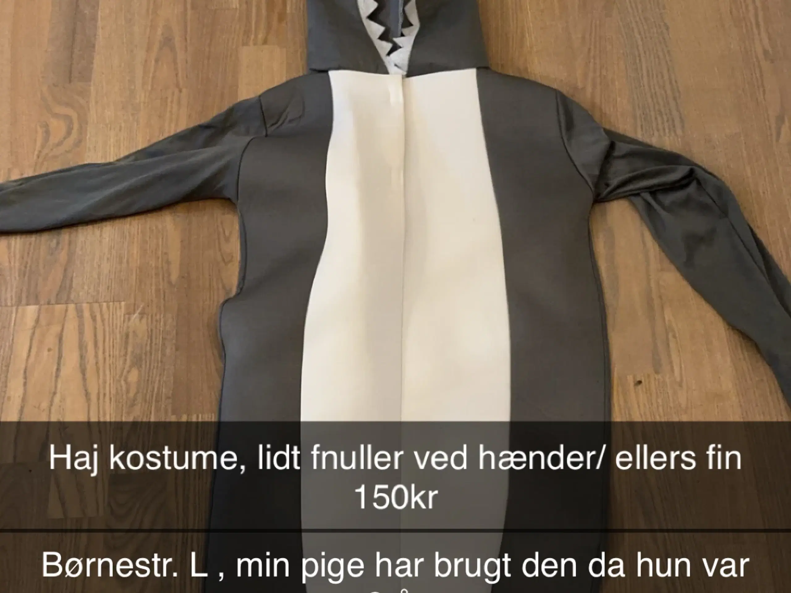 Haj kostume udklædning