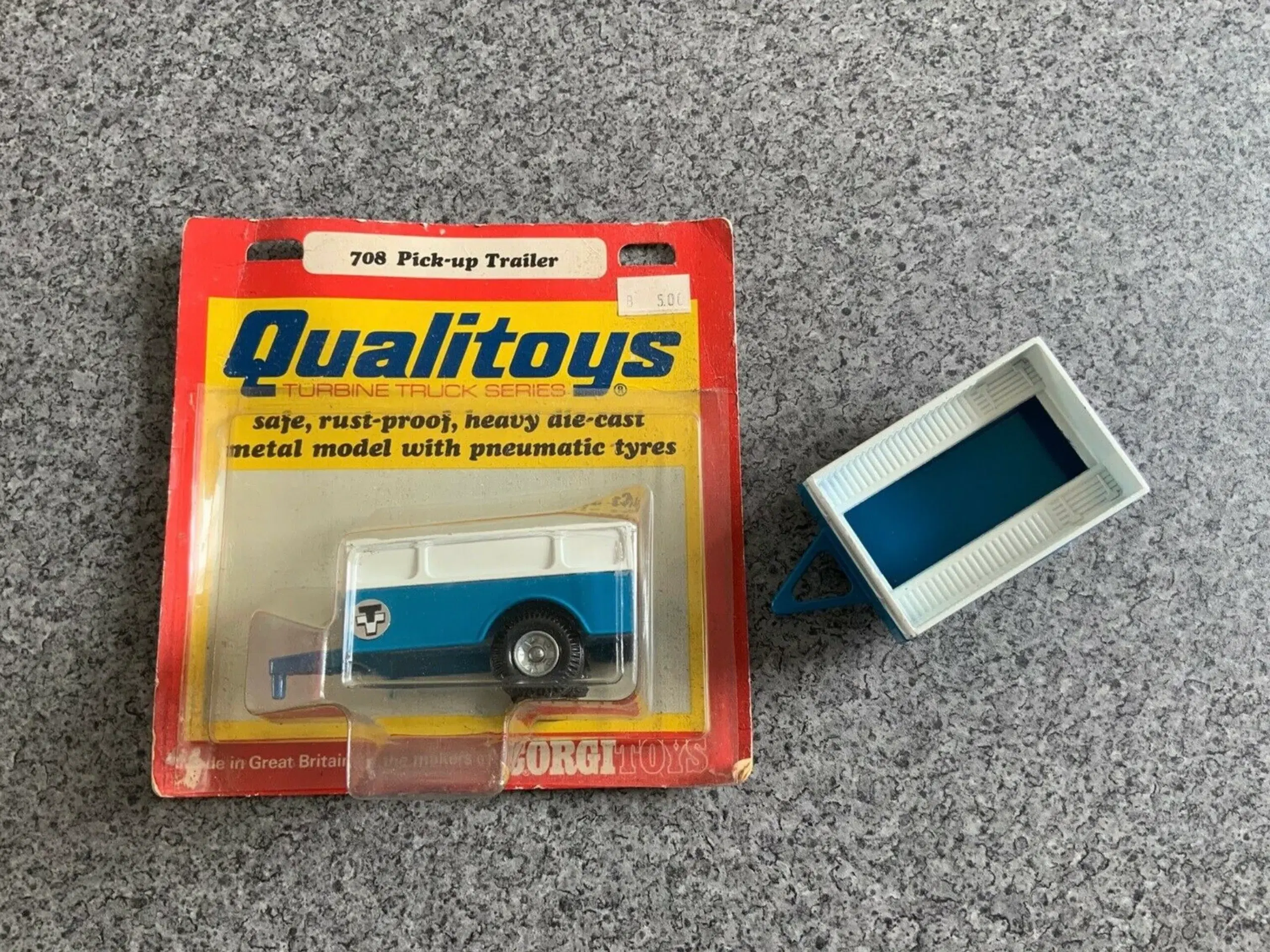 Corgi Toys (Qualitoys) No 708 Pick-up Trailer