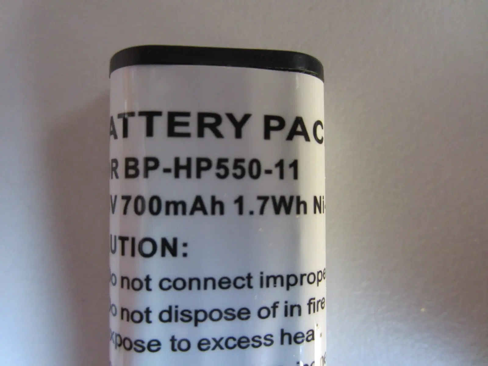 BP-HP550-11 Ni-MH batteri 24 V 700mAh 17Wh