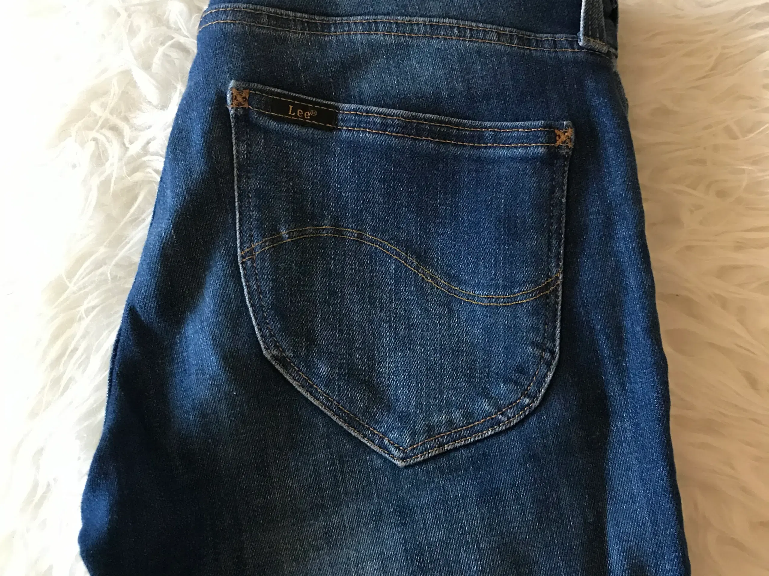 Blå Lee jeans