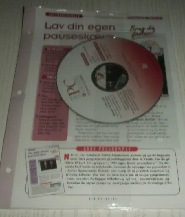 CD`er med programmer og spil