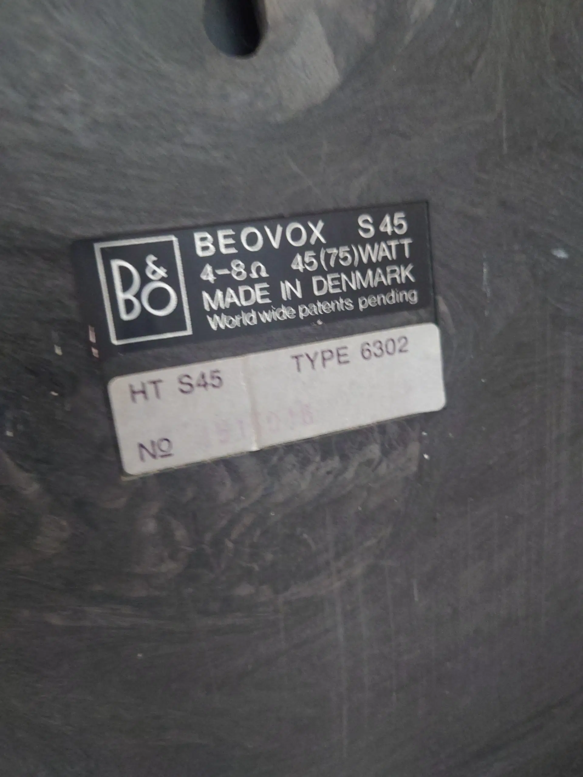 BO beovox S45 palisander 45(75)W (6302)