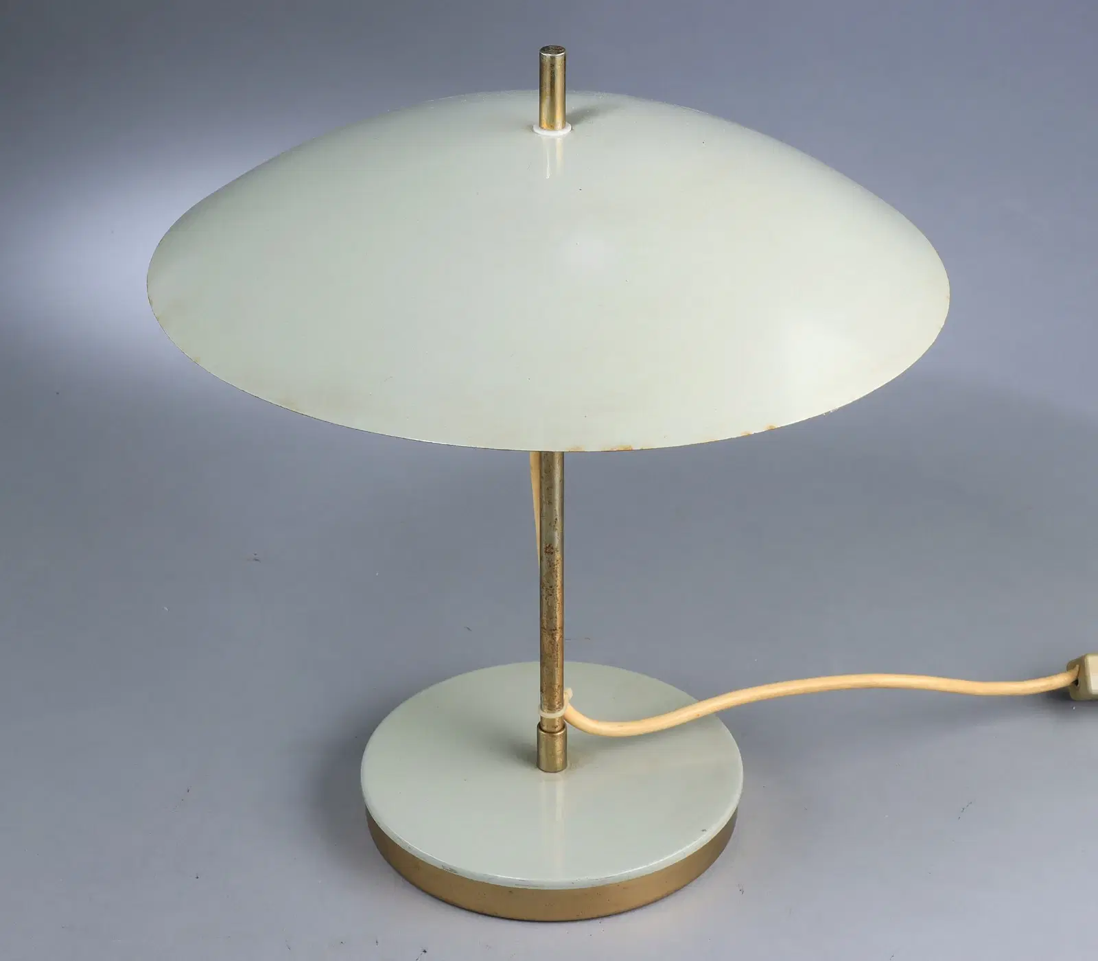 Cool retro bordlampe - paddehatte model