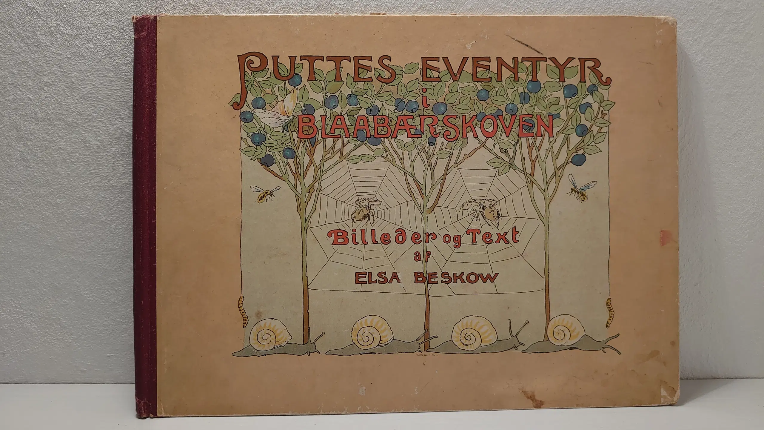 Elsa Beskow: Puttes Eventyr i Blaabærskoven 1923