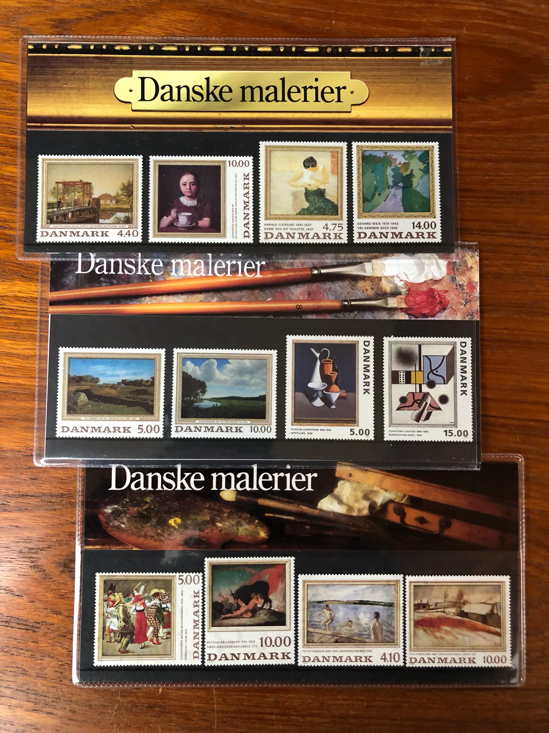 Frimærker Danmark souvenirmappe