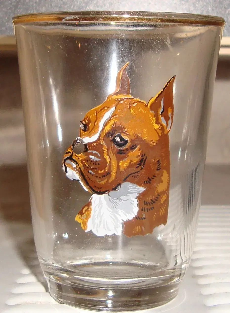 Mindre Glas med hunde