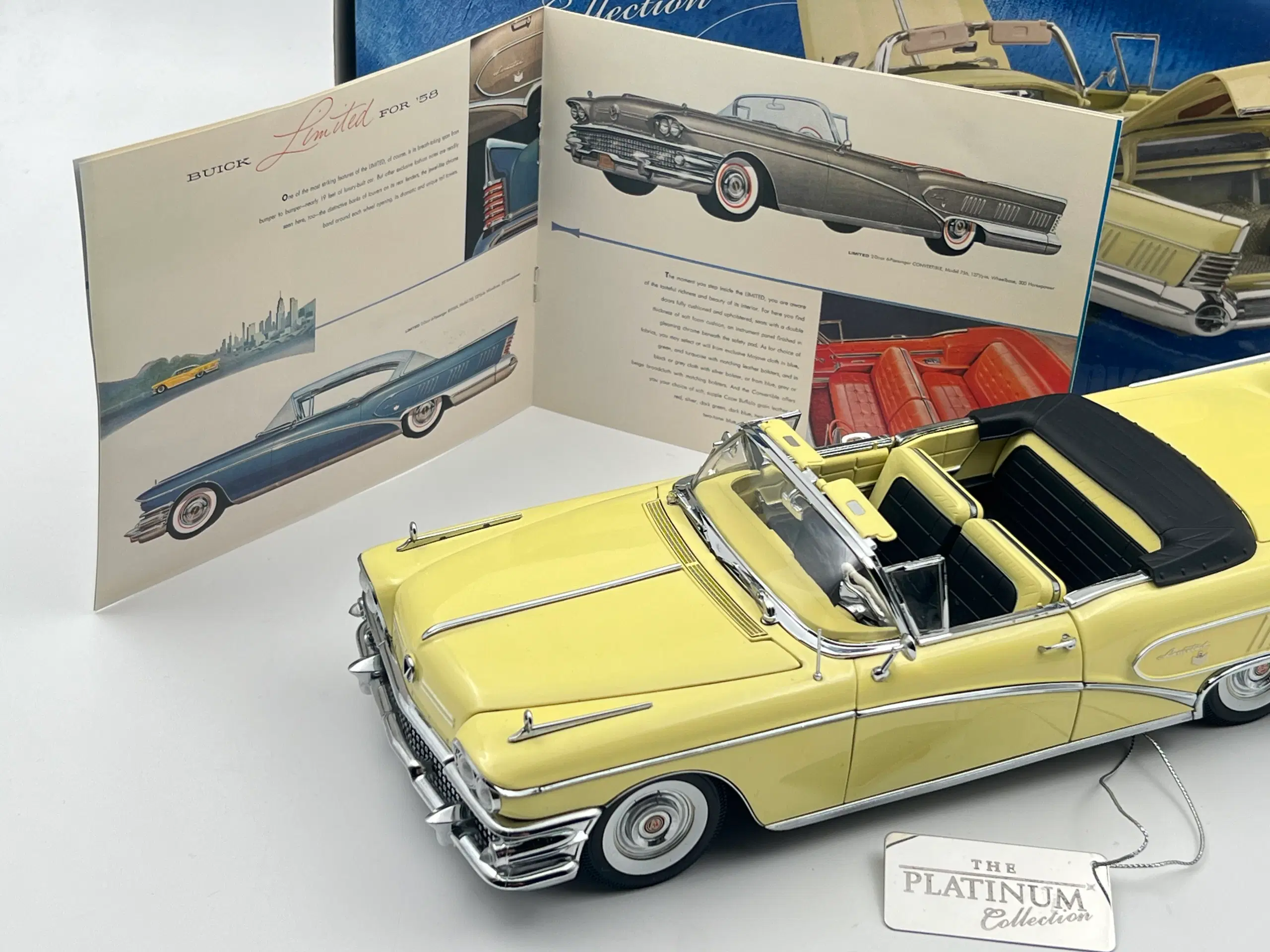 1958 Buick Limited Riviera Convertible 1:18