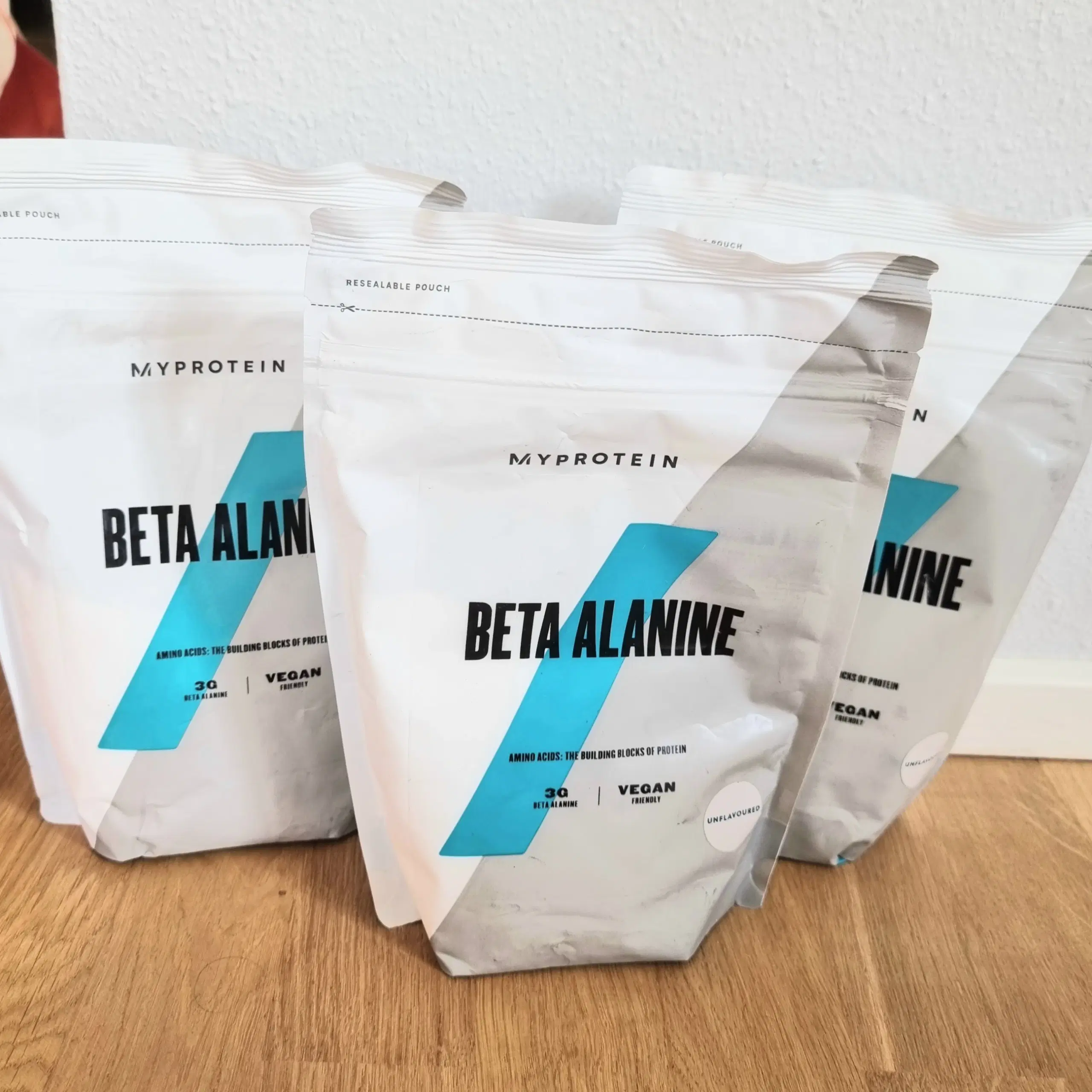 3 x 500g Beta alanine fra Myprotein