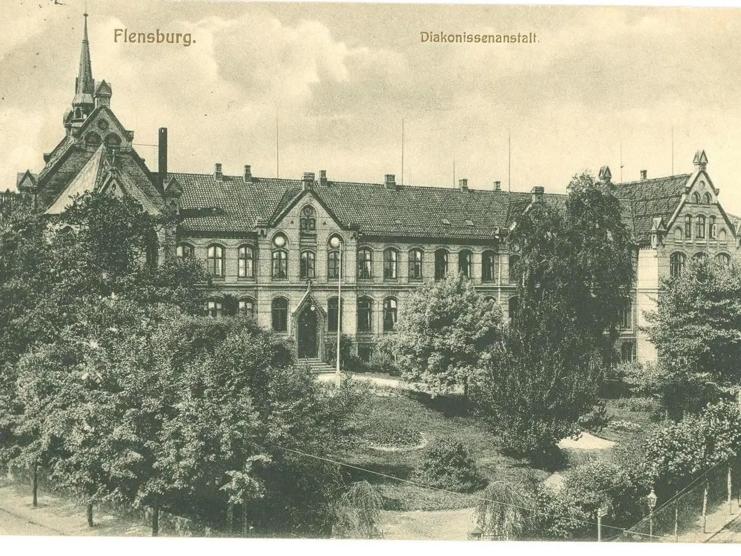 Flensburg 1915 Diakonissenanstalt