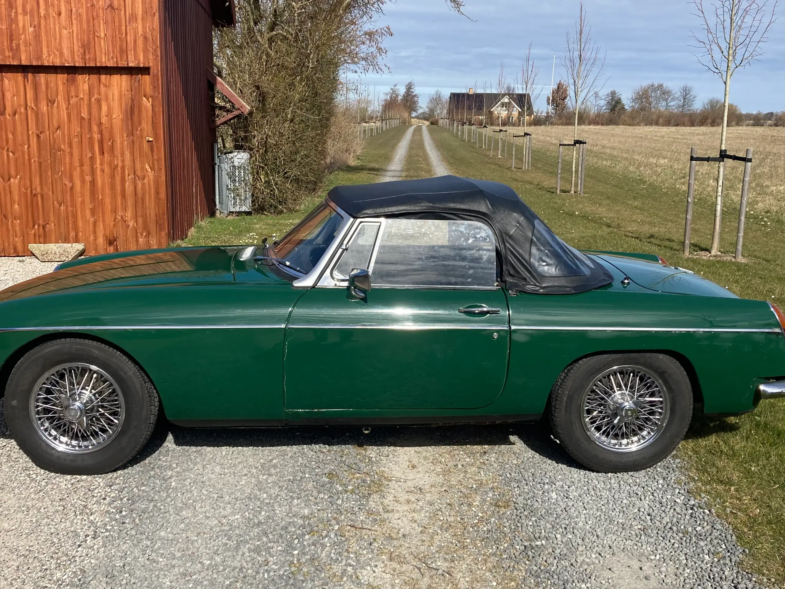 MGB - Britisk Racing Green - 1969