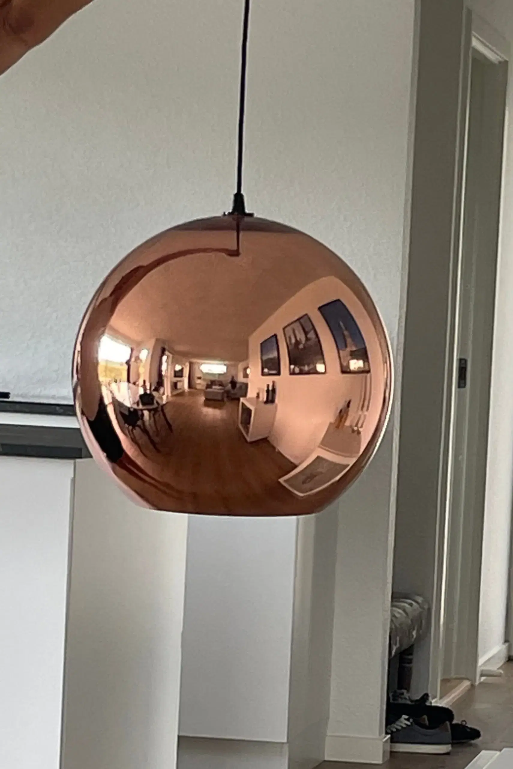 Loftslampe a la ?Tom Dixon?