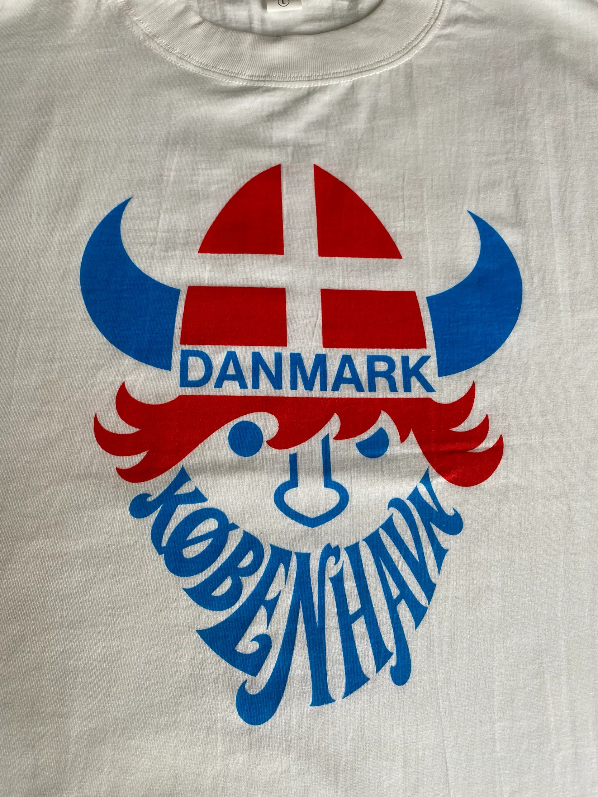 Support t-shirts med viking og Dannebrog motiver