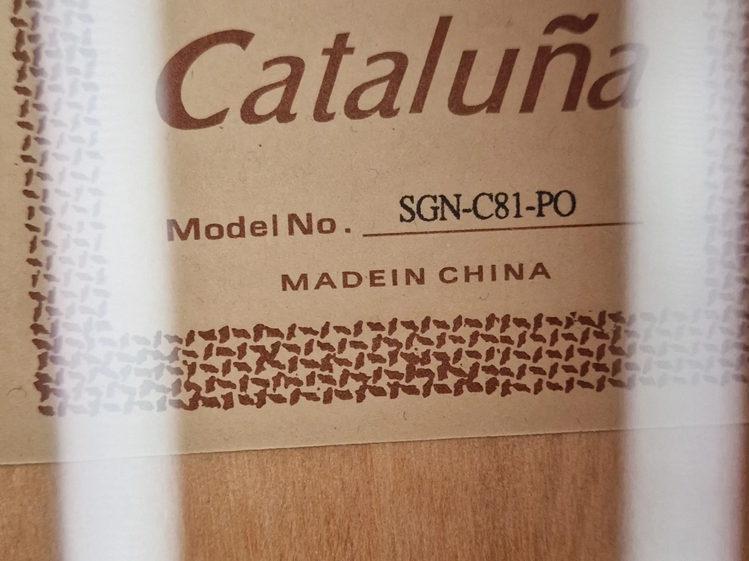 Guitar - Cataluña SGN-C81-PO