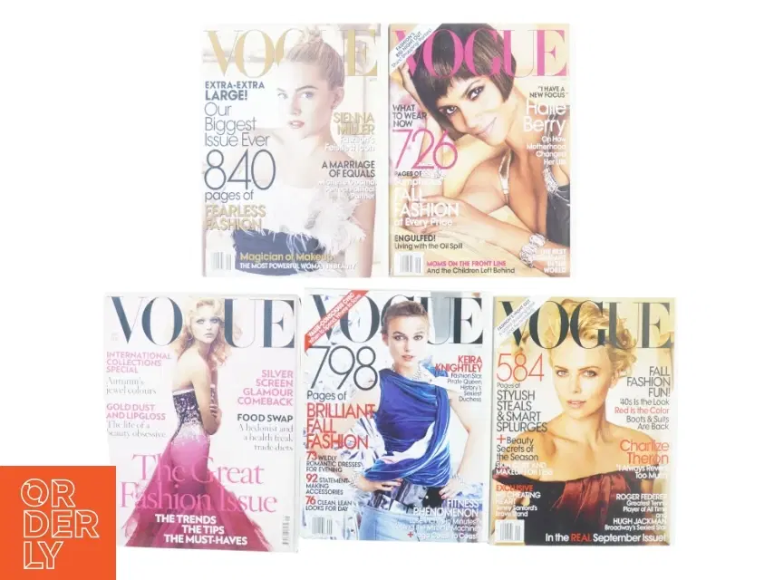 Vogue magasiner fra Vogue (str Blandet)