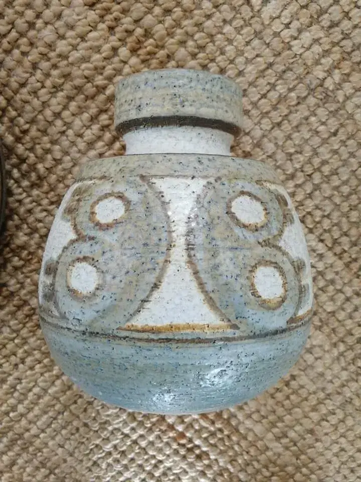 Søholm Keramik vase og skål