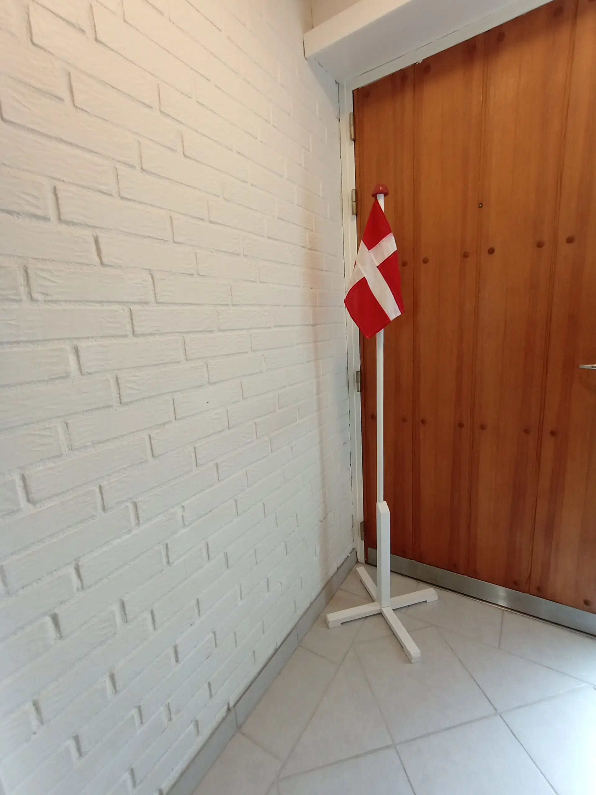 Flagstang på fod 160 cm