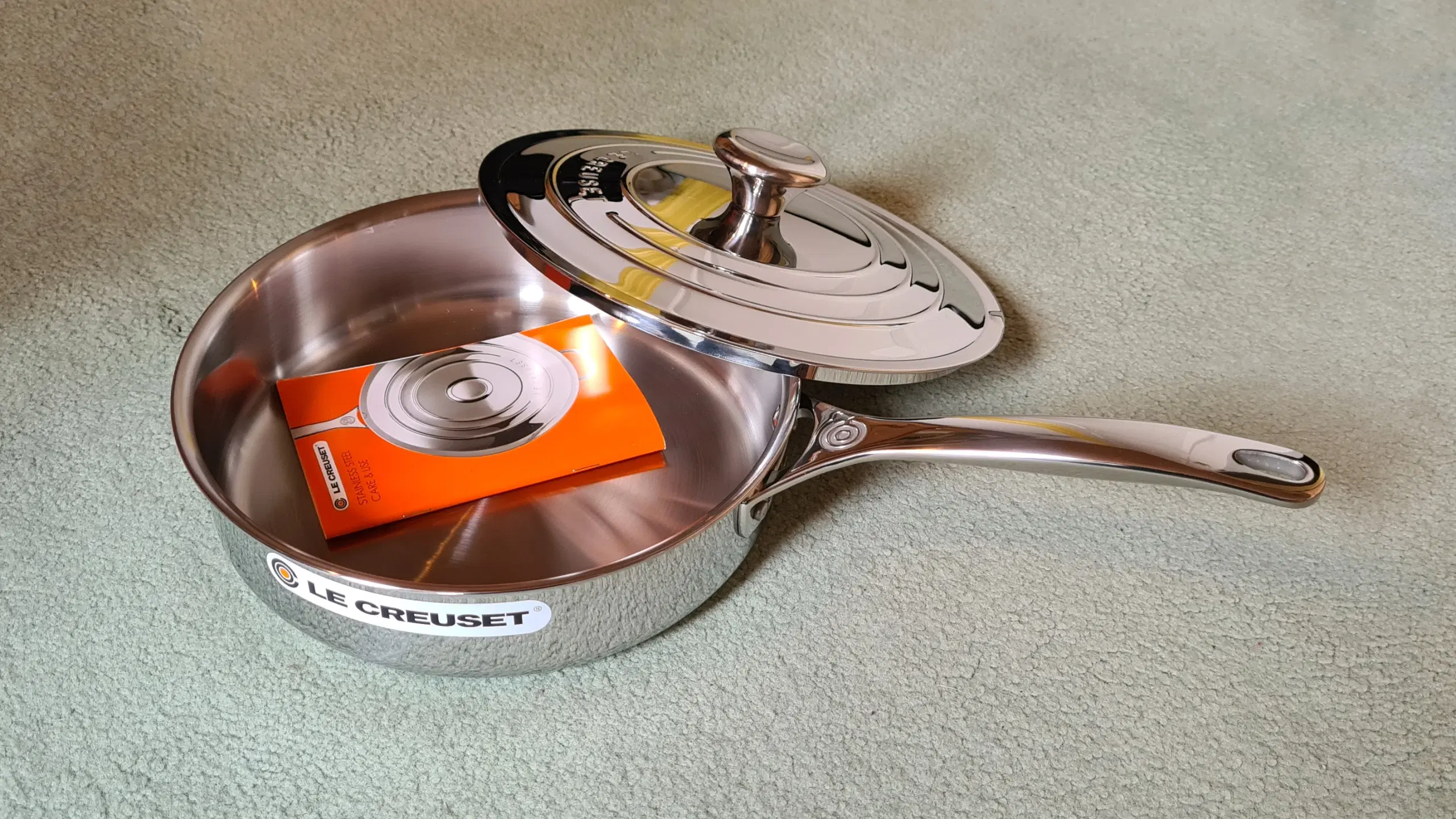 Sauterpande m/låg - Le Creuset