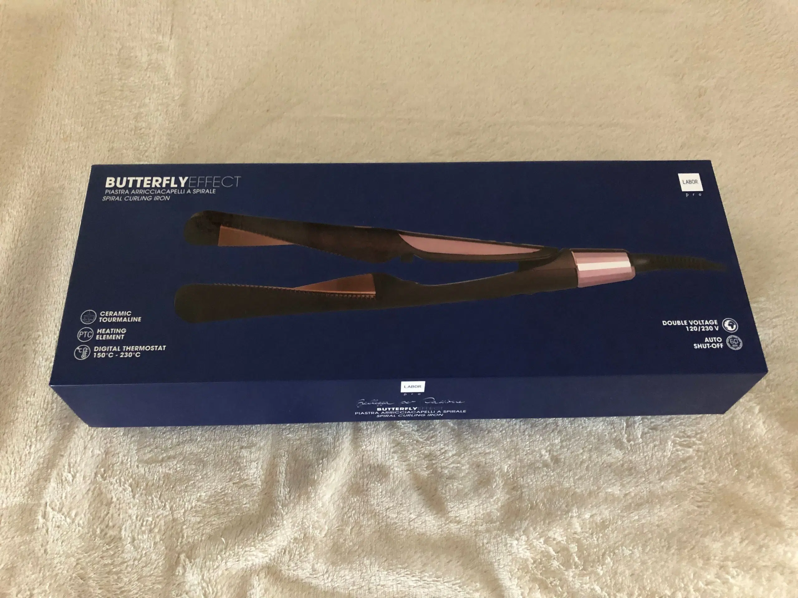 Krøllejern Labor Pro Butterfly spiral styler