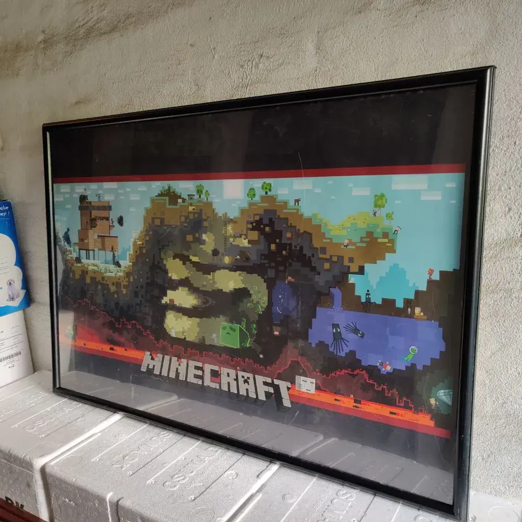 Minecraft plakat