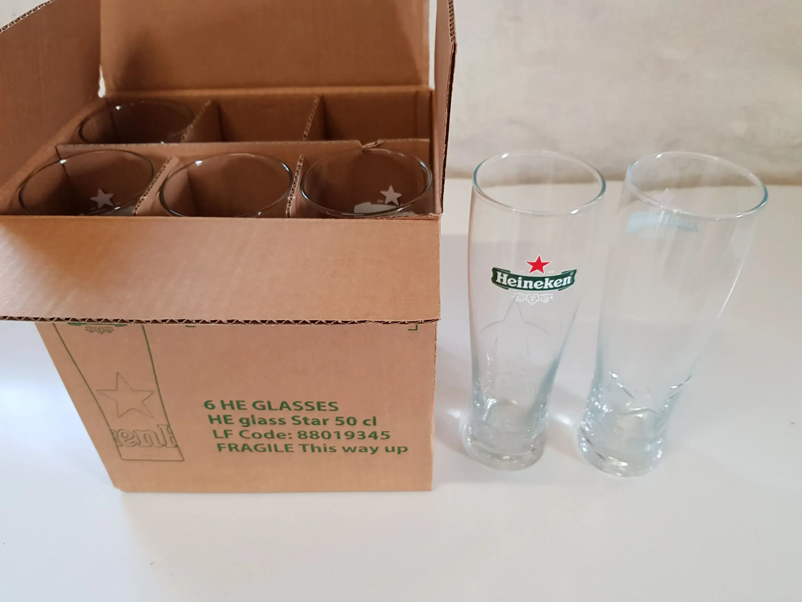 Ølglas Heineken