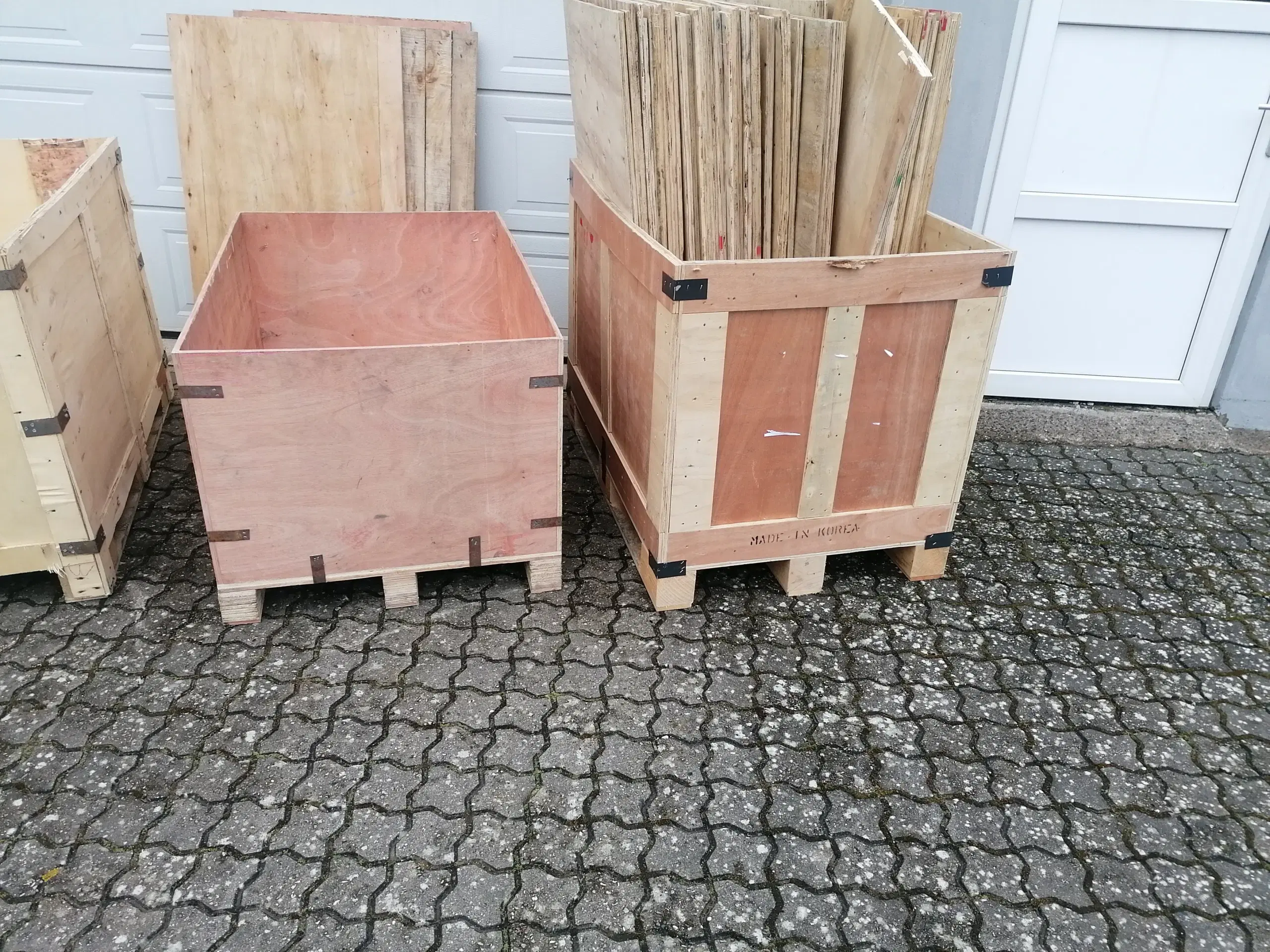 Pallekasser ca LxB 120x80 cmKrydsfiner