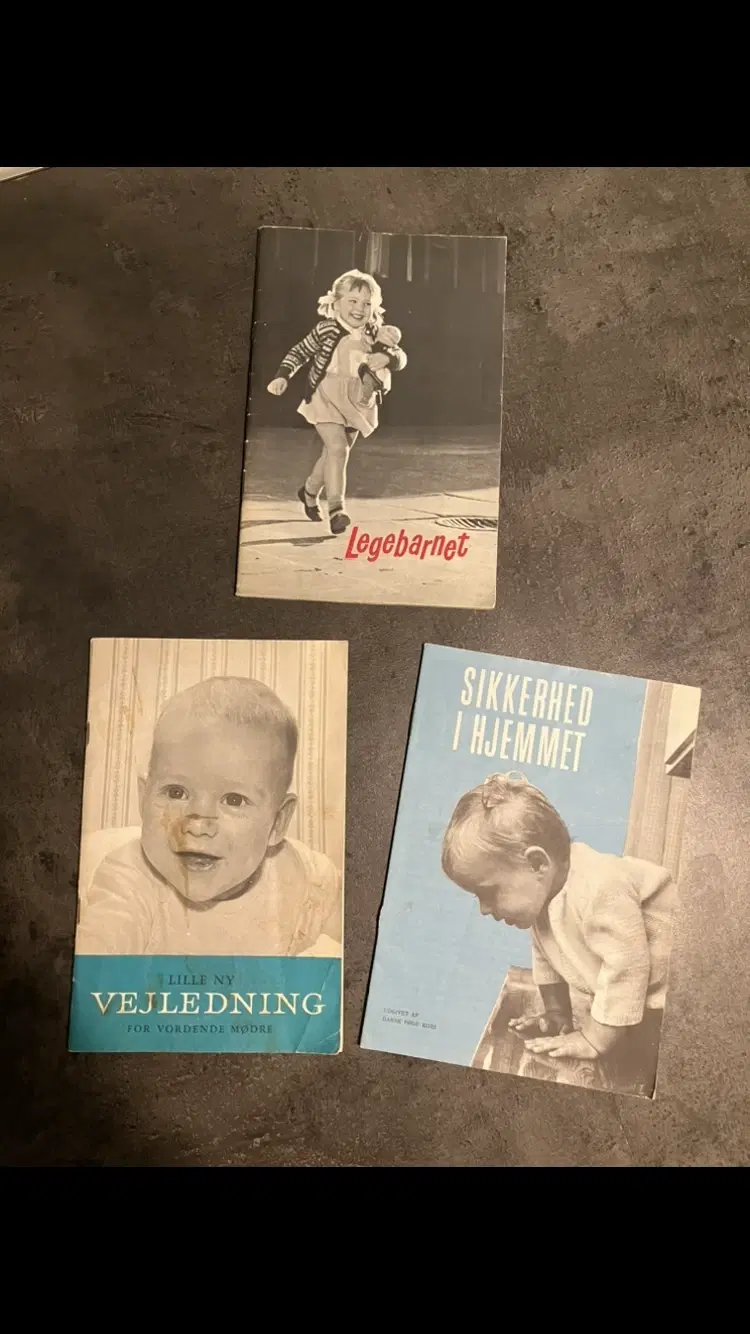 3 retro bøger til småbørnsforældre