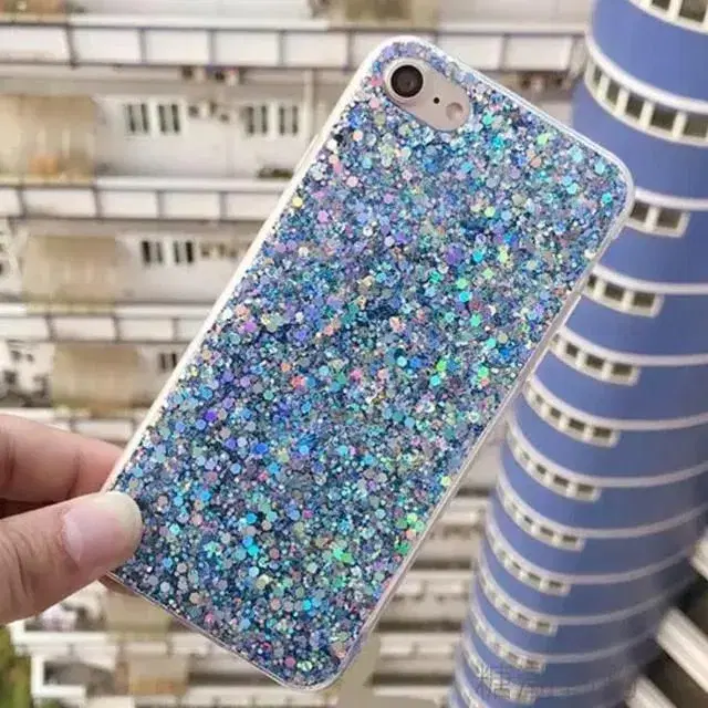 Glimmer cover iPhone 5s SE 6s 7 8 PLUS X