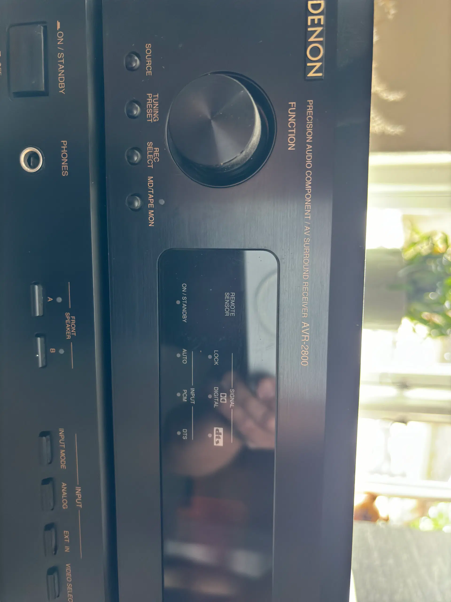 Denon AVR 2800 Surround-anlæg + Jamo højtalere